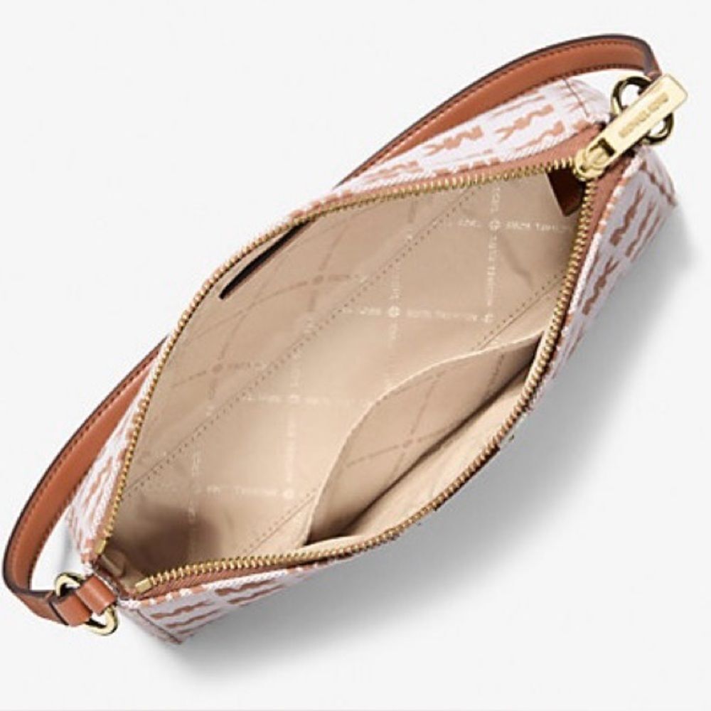 Michael Kors Brown Signature Logo shoulder bag NWT - Picture 3 of 13